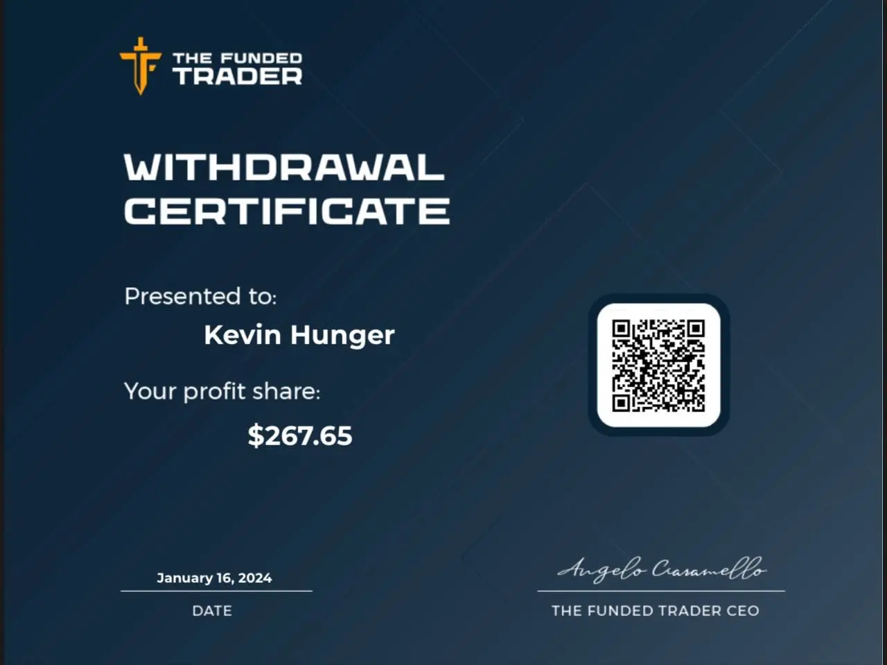 ELALIHOLDING Nachweis – Kevin Hunger 2